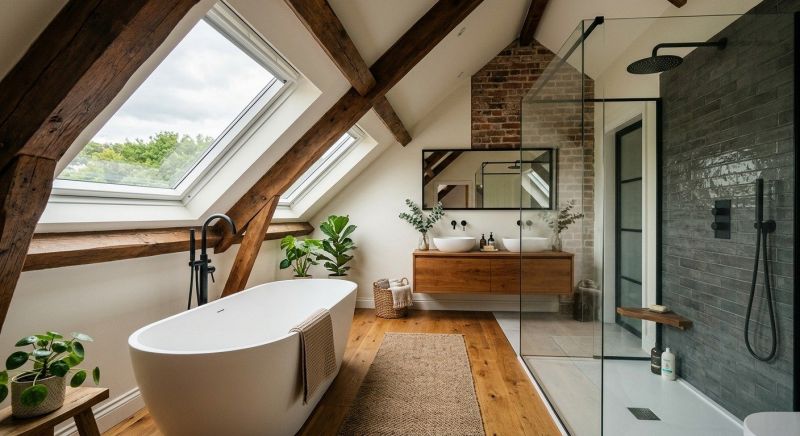 Attic Bathroom Remodeling in Framingham, MA