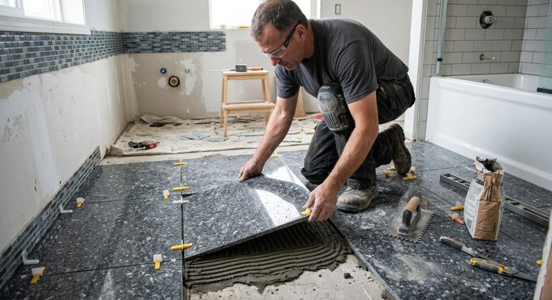 Bathroom Granite Installation in Kansas City, KS