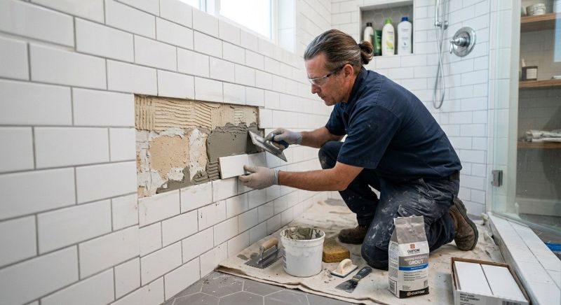 Bathroom Tile Repair in Conroe, TX