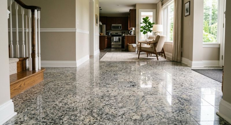 Granite Floor Installation in Olathe, KS