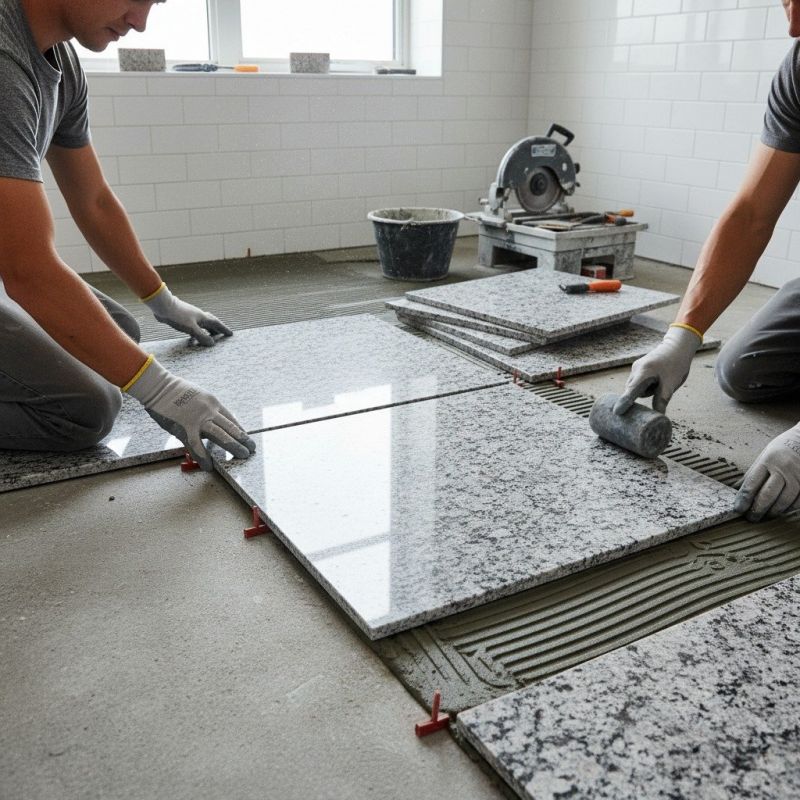 Granite Tile Installation in Olathe, KS