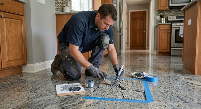 Granite Tile Repair in Alpharetta, GA