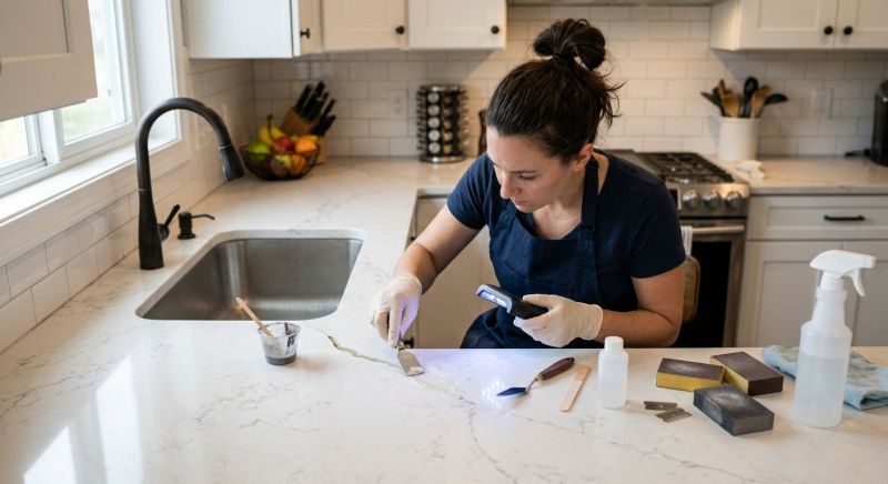 Quartz Counter Repair in Olathe, KS