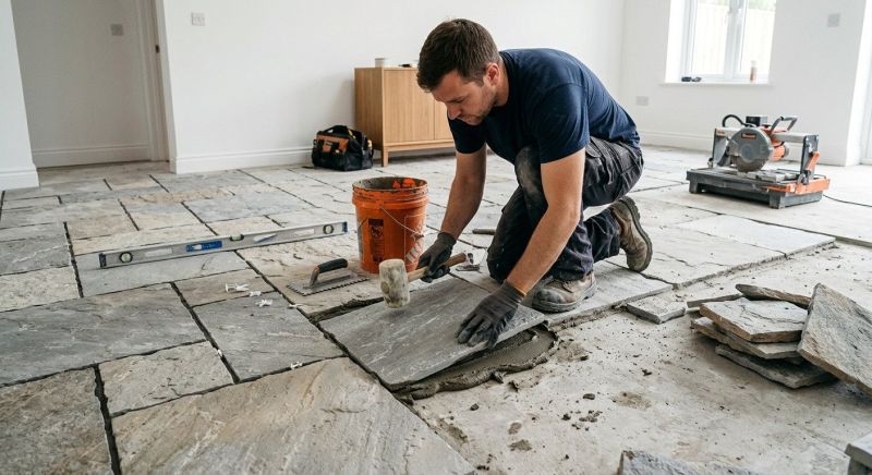 Stone Flooring Installation in Kansas City, KS
