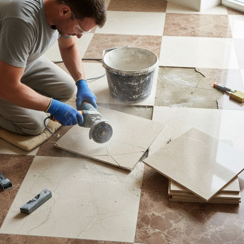Terrazzo Tile Repair in Alpharetta, GA