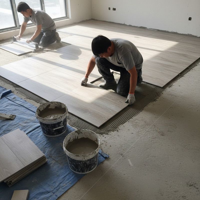 Tile Floor Installation in Fredericksburg, VA