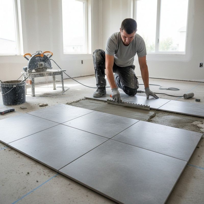 Tile Floor Renovation in Fredericksburg, VA